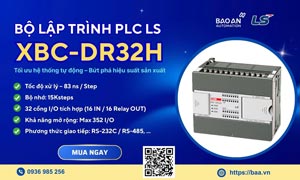 PLC LS XBC-DR32H – Giải pháp điều khiển tốc độ cao, tối ưu sản xuất